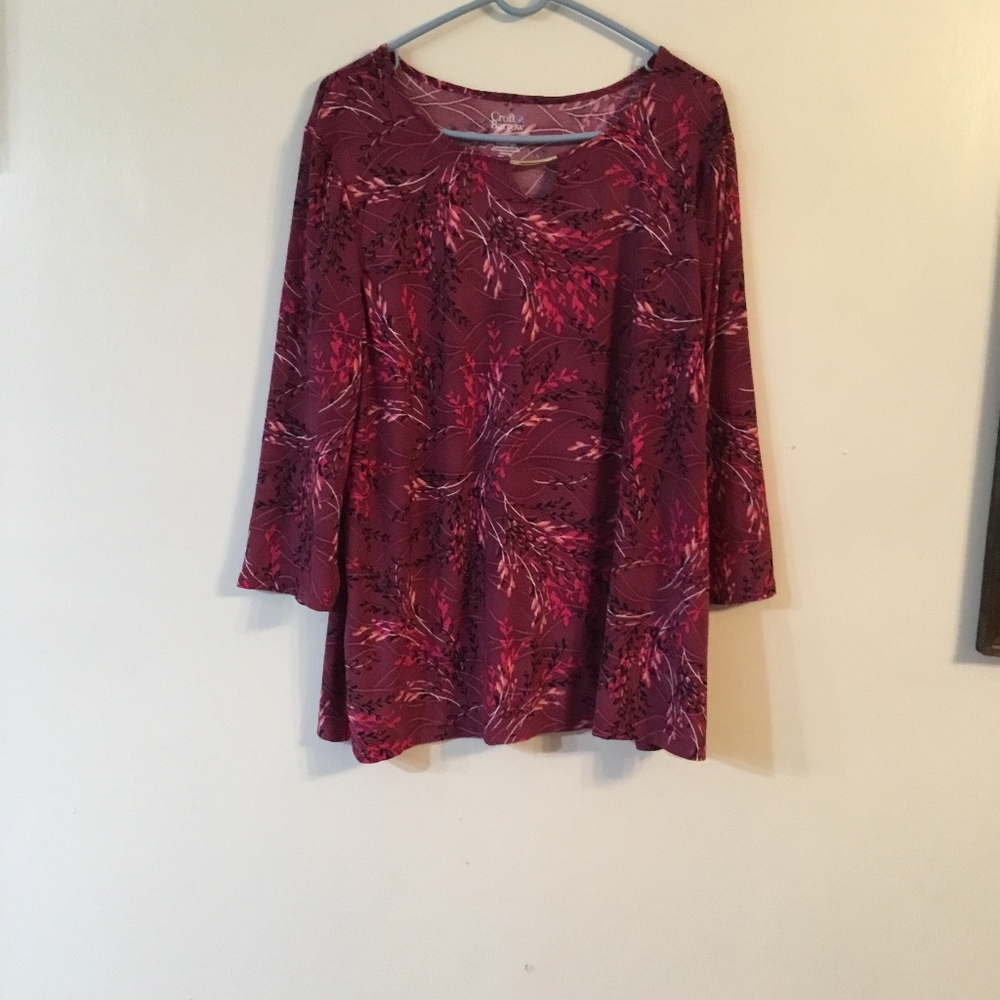 3/4 sleeve dress shirt